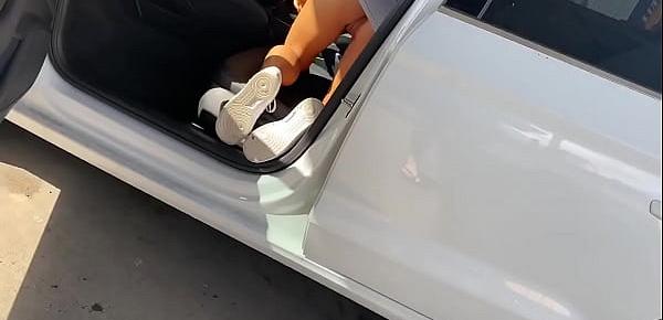  Wife public flashing car wash vacuum Instagram      hollymarie
